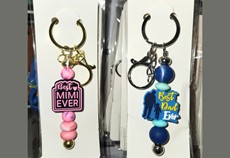 Bead Keychains - $7.99